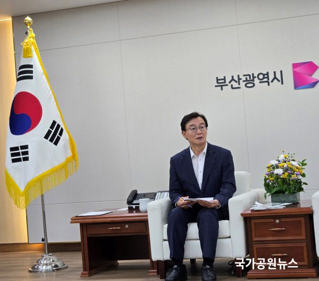 전재수 시장 “국가도시공원 제1호는 부산이 되도록 최선을 다하겠다”